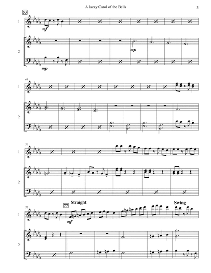 Carol of the Bells (Jazz Waltz for Vibraphone & Marimba Duet) image number null