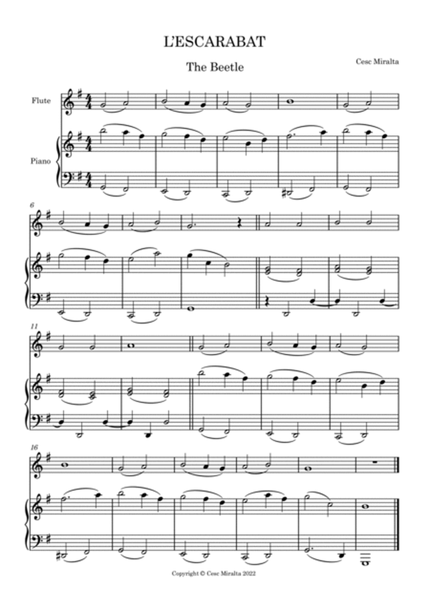 12 Cançons per a Flauta i Piano Vol. I
