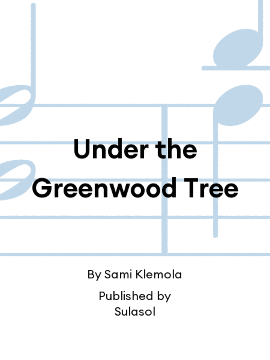 Under the Greenwood Tree