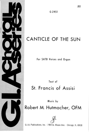 Book cover for Canticle of the Sun