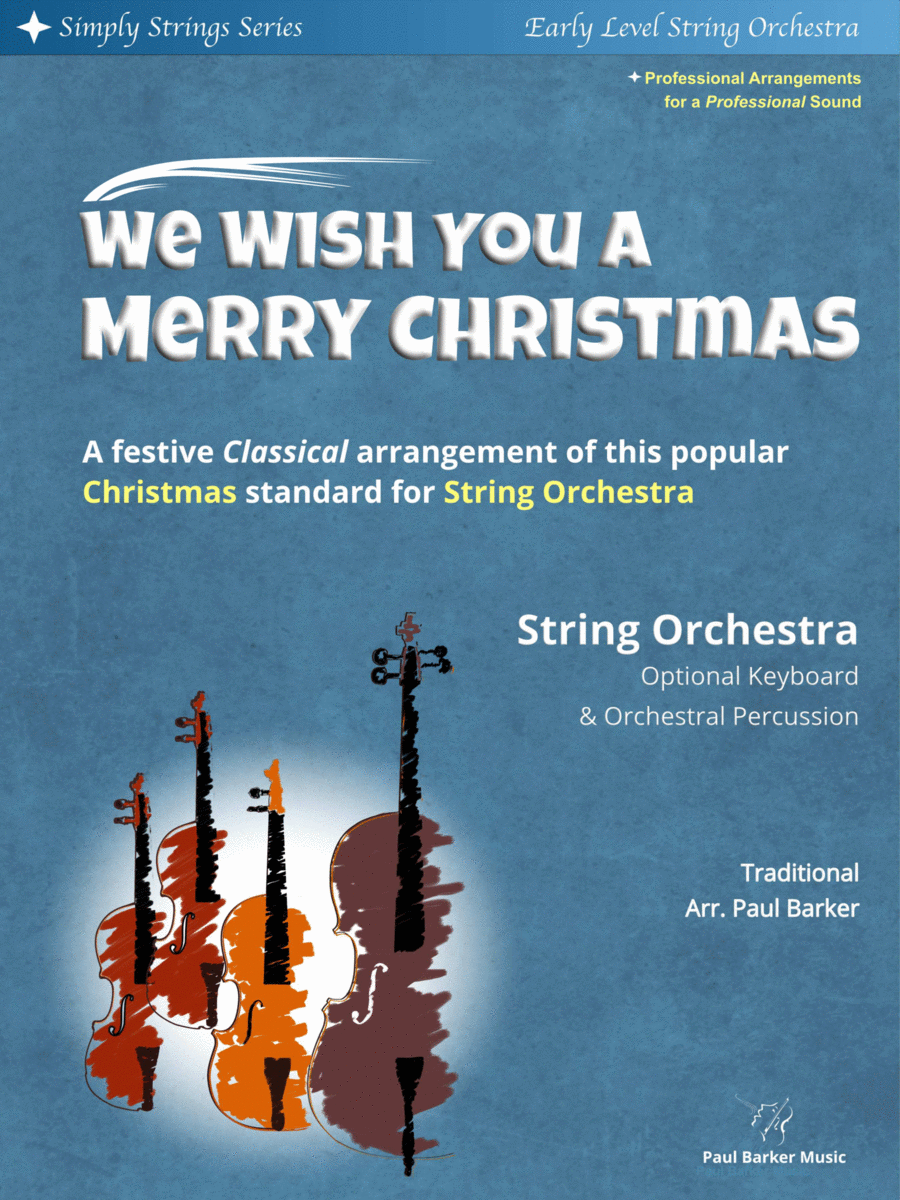 We Wish You A Merry Christmas (String Orchestra) image number null