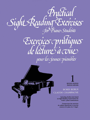 Book cover for Practical Sight Reading Exercises for Piano Students