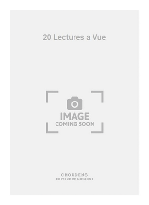 Book cover for 20 Lectures a Vue