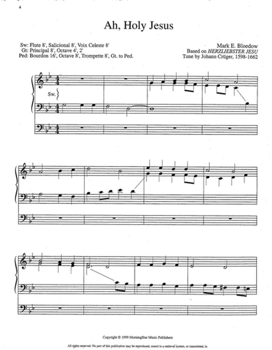 Five Lenten and Holy Week Hymn Settings image number null