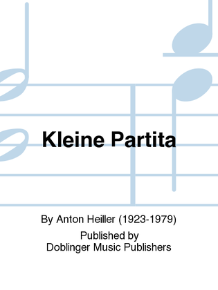 Book cover for Kleine Partita