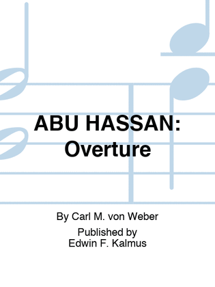 Book cover for ABU HASSAN: Overture
