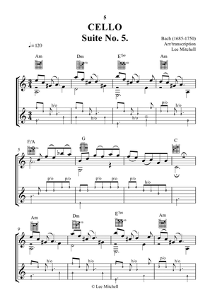 Cello Suite No.5.