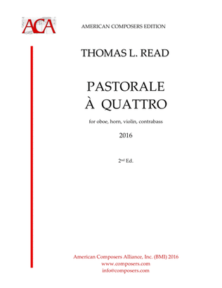 Book cover for [Read] Pastorale Á Quattro