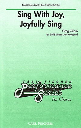 Book cover for Sing With Joy, Joyfully Sing
