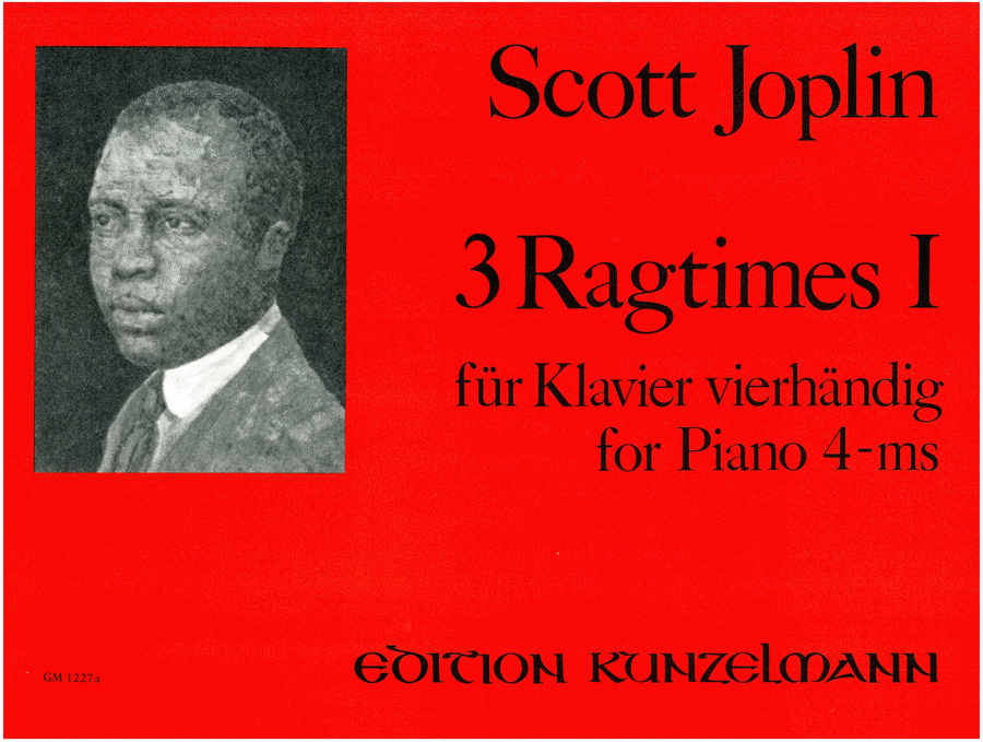 3 ragtimes for piano four hands, Volume 1