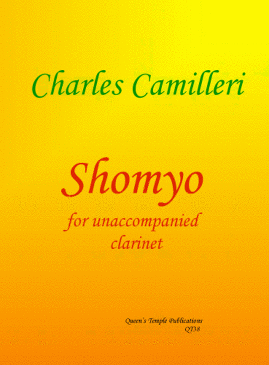 Shomyo For Clarinet