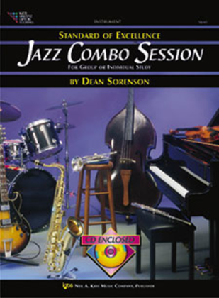 Book cover for Standard of Excellence Jazz Combo Session-Trombone/Baritone B.C./Bassoon