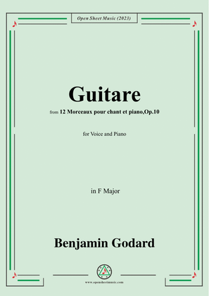 B. Godard-Guitare,in F Major,Op.10 No.11