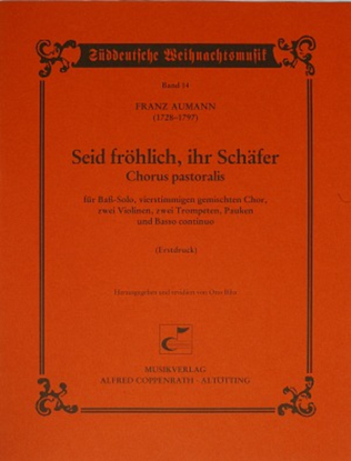 Seid frohlich, ihr Schafer