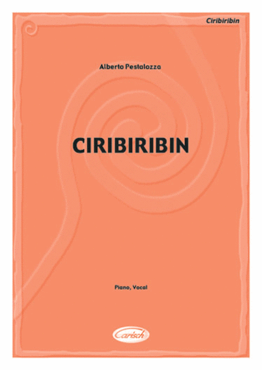 Ciribiribin Voice & Piano Sheet
