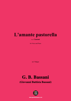 G. B. Bassani-L'amante pastorella,in F Major