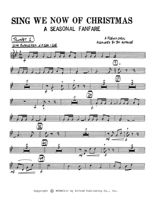 Sing We Now of Christmas (A Seasonal Fanfare): 2nd B-flat Trumpet