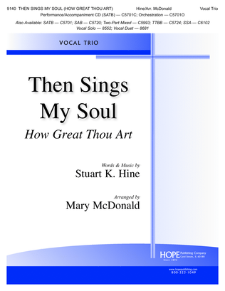 Book cover for Then Sings My Soul