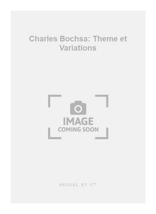 Book cover for Charles Bochsa: Theme et Variations