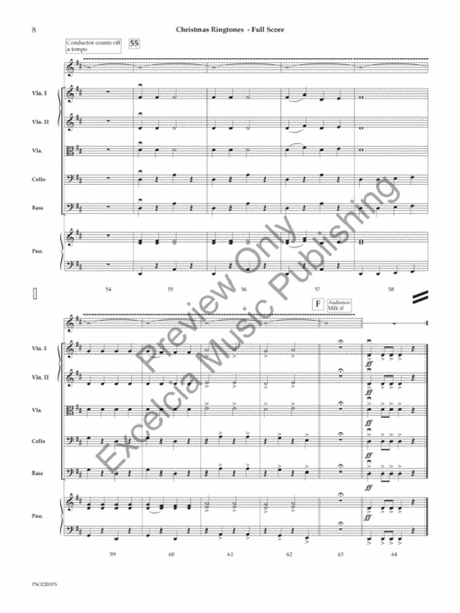 Christmas Ringtones- Full Score image number null