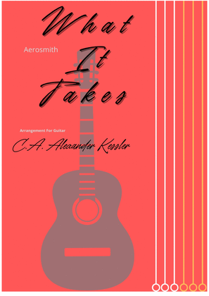 Book cover for What It Takes