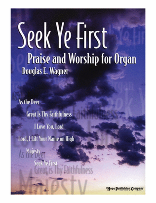 Book cover for Seek Ye First