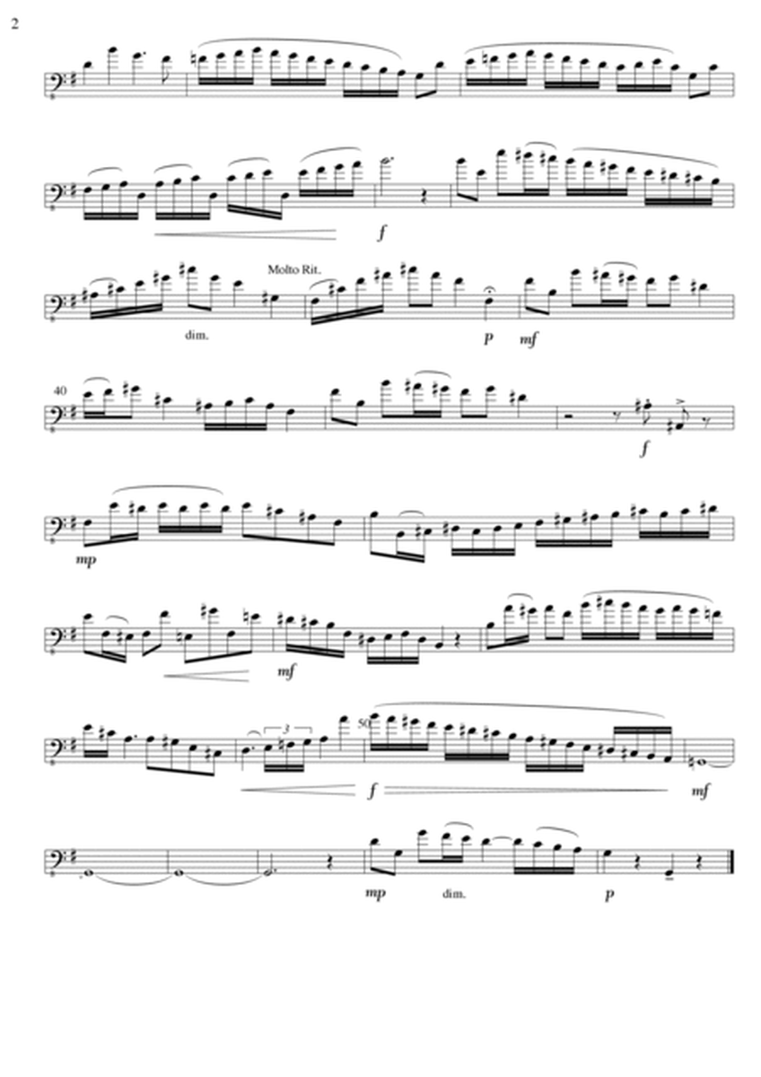 Scherzo for Double Bass and Piano ‘Tembo’ by David Catherwood image number null
