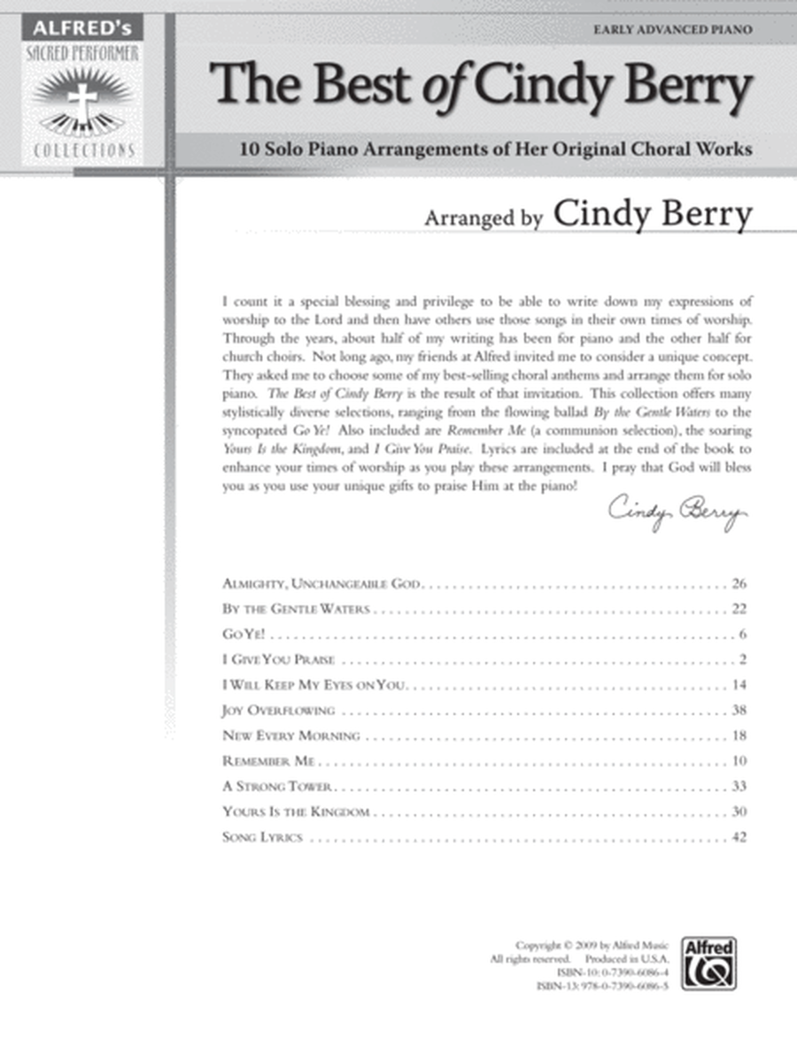 The Best of Cindy Berry