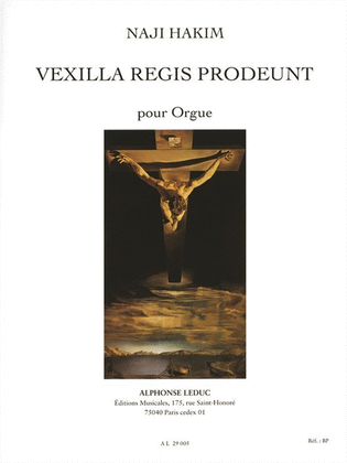 Book cover for Vexilla Regis Prodeunt (organ)