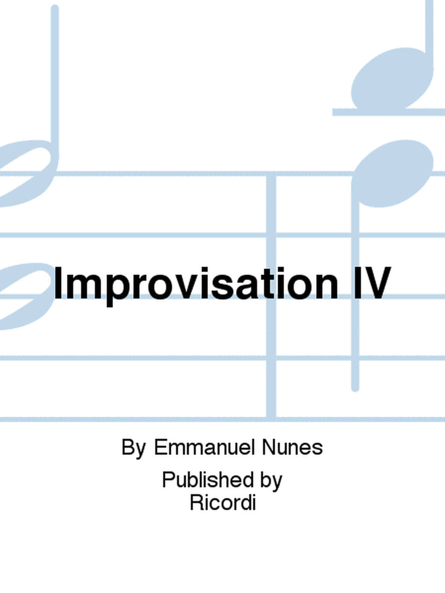 Improvisation IV