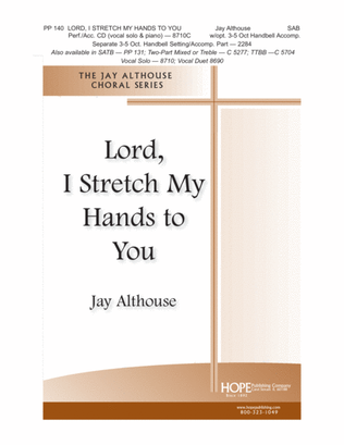 Book cover for Lord, I Stretch My Hands to You