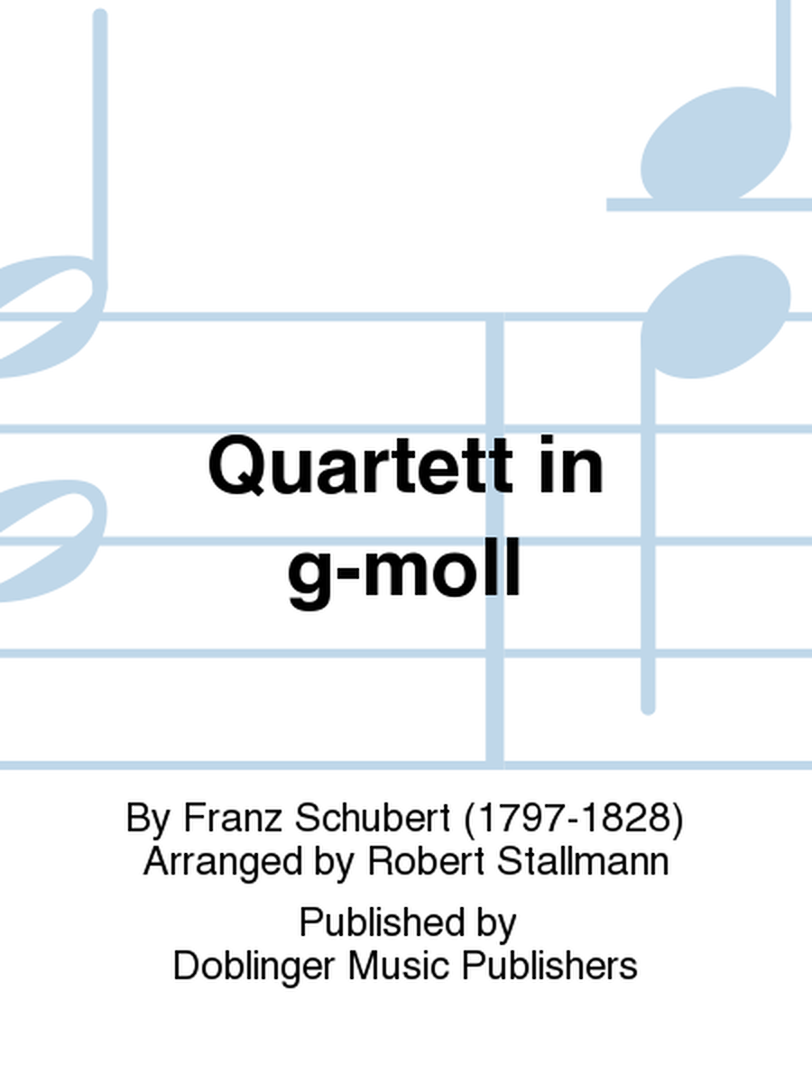 Quartett in g-moll