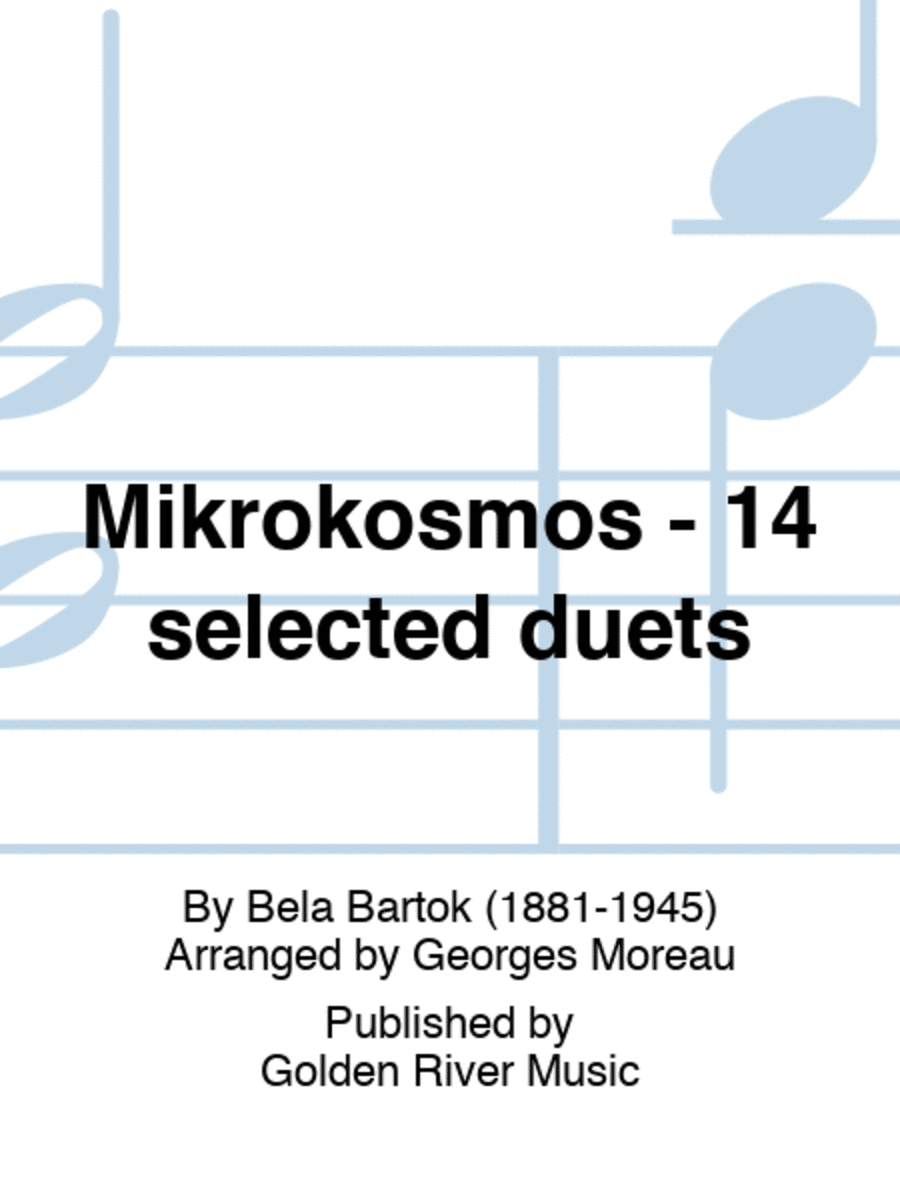 Mikrokosmos - 14 selected duets