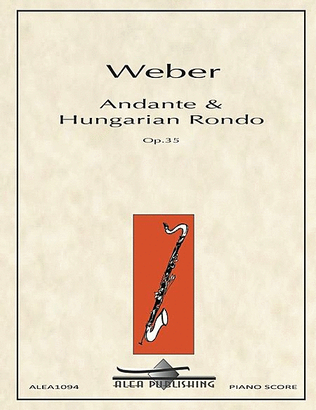 Book cover for Andante & Hungarian Rondo