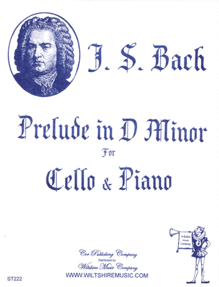 Book cover for Prelude in D Minor