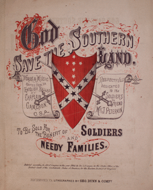 Book cover for God Save the Southern Land