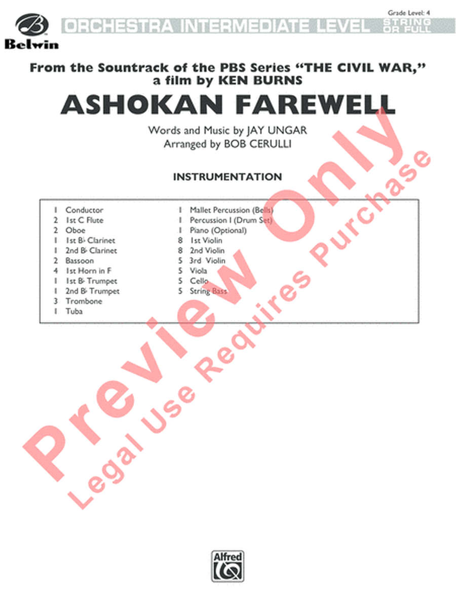 Ashokan Farewell