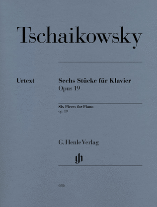 Book cover for 6 Piano Pieces, Op. 19