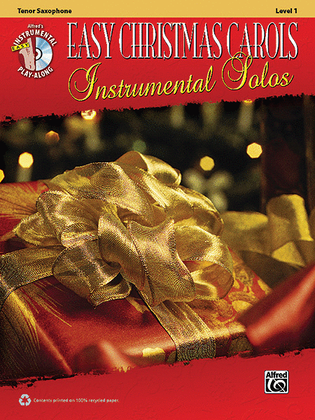 Book cover for Easy Christmas Carols Instrumental Solos