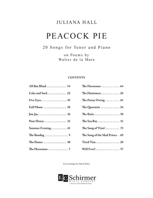 Book cover for Peacock Pie