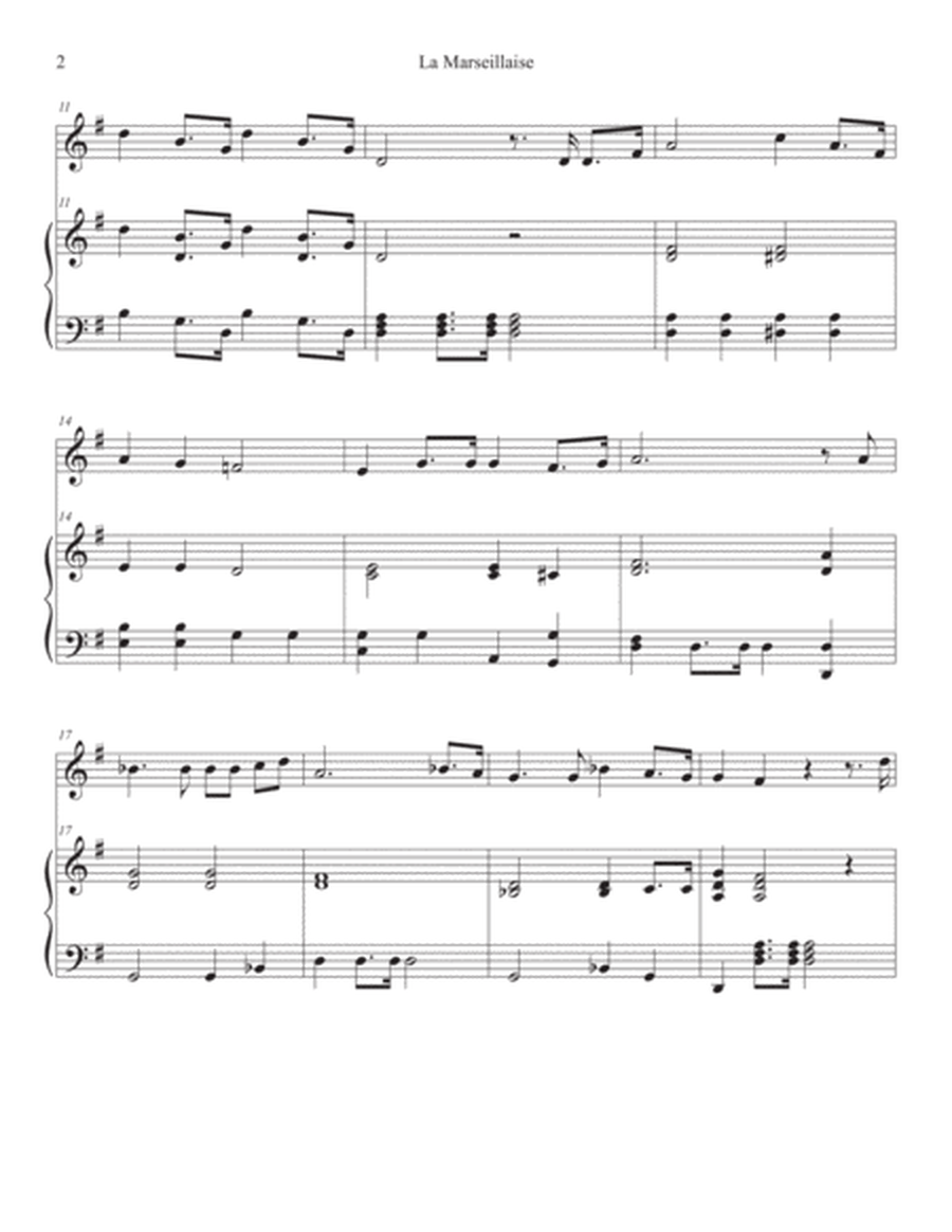 French National Anthem (La Marseillaise) Violin & Piano image number null