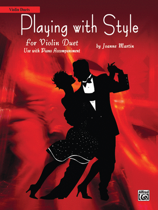 Book cover for Playing with Style - Violin Duets