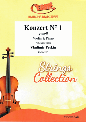Book cover for Konzert No. 1 g-moll