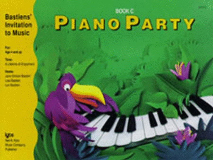 Invitation To Music Piano Party Book C