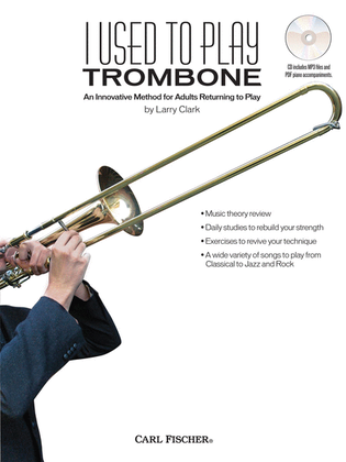 Book cover for I Used to Play Trombone