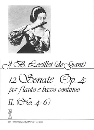 12 Sonatas for Flute and Basso Continuo, Op. 4