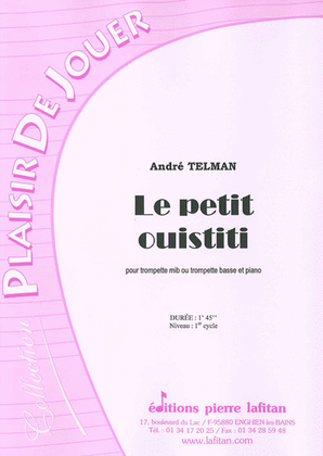 Book cover for Le Petit Ouistiti