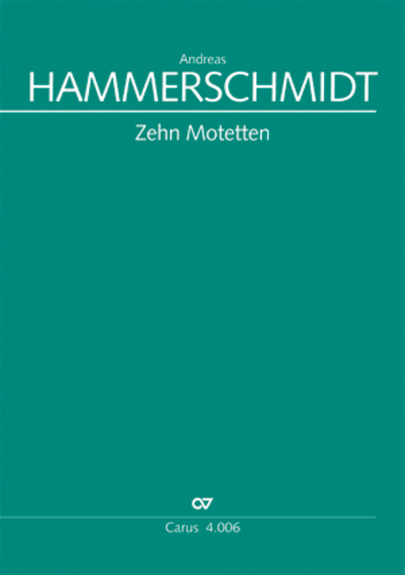 Hammerschmidt: Ausgewahlte Kirchenmusik