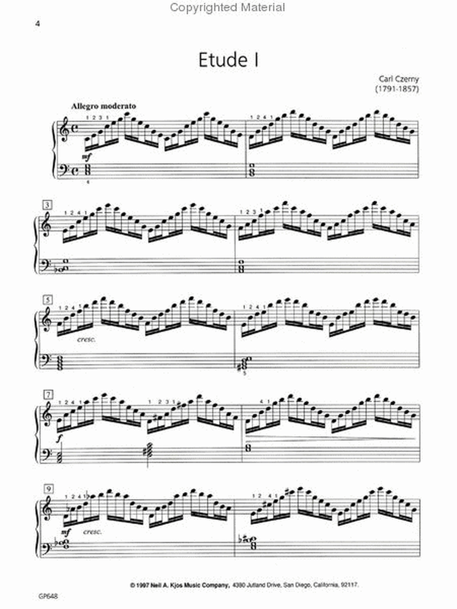 Piano Etudes Level 8