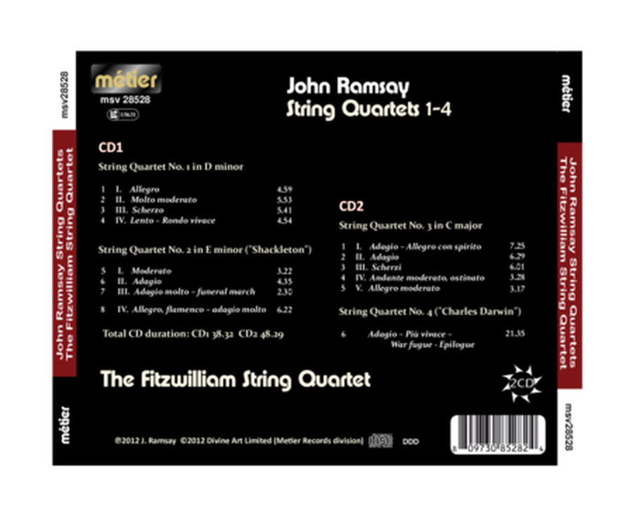 String Quartets Nos. 1-4